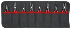 Knipex 00 19 58 V02 8 Piece Circlip Plier Set In Tool Roll