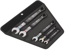 Wera 020230 JOKER 5 Set 1 6003 5 Piece Metric Ring Combination Spanner Set 8-19mm
