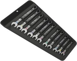 Wera 020231 JOKER 11 Set 1 6003 11 Piece Metric Ring Combination Spanner Set 8-19mm