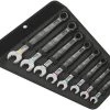 Wera 020241 JOKER 8 Set 1 6003 8 Piece Imperial Ring Combination Spanner Set 5/16-3/4" AF -Professional Hand Tool Store 05020241001