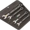 Wera 073295 Joker 4 Piece Ratcheting Combination Spanner Set 7/16-3/4″ AF -Professional Hand Tool Store 073295