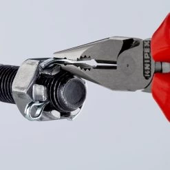 Knipex 08 21 145 Needle-Nose Long Combination Pliers PVC Grip 145mm -Professional Hand Tool Store 08 21 145 1 scaled 1