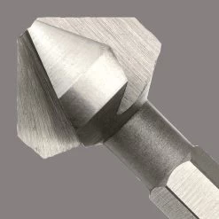 Wera 104650 846/8 8 Piece HSS Metal 3-Flute Countersink Bit, Holder &amp; Screwdriver Handle Set -Professional Hand Tool Store 104650 2