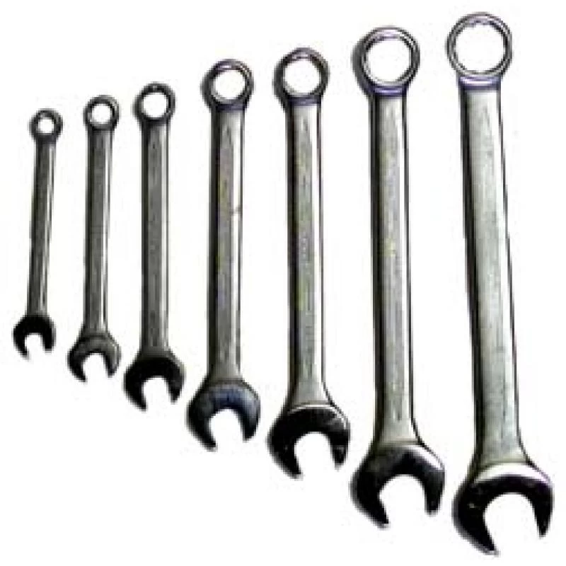 King Dick TKC7M 7 Piece Metric Combination Spanner Set 10-19mm
