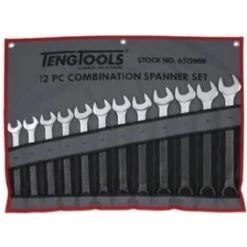 Teng 6512MM 12 Piece Metric Combination Spanner Set