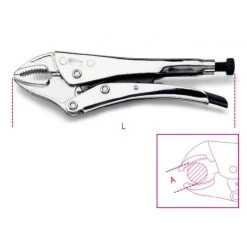 Beta 1052 ADJUSTABLE SELF-LOCKING PLIERS 140mm