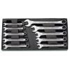 Stahlwille 13/10KT 10 Piece Metric Open Box Combination Spanner Set 8-19mm -Professional Hand Tool Store 128199