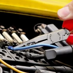 Knipex 13 02 160 Electrician's Long Nose Pliers Multi-Component Grip 160mm -Professional Hand Tool Store 13 02 160 4