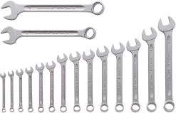 Stahlwille '13/16' 16 Piece Metric Open Box Combination Spanner Set 7-24mm