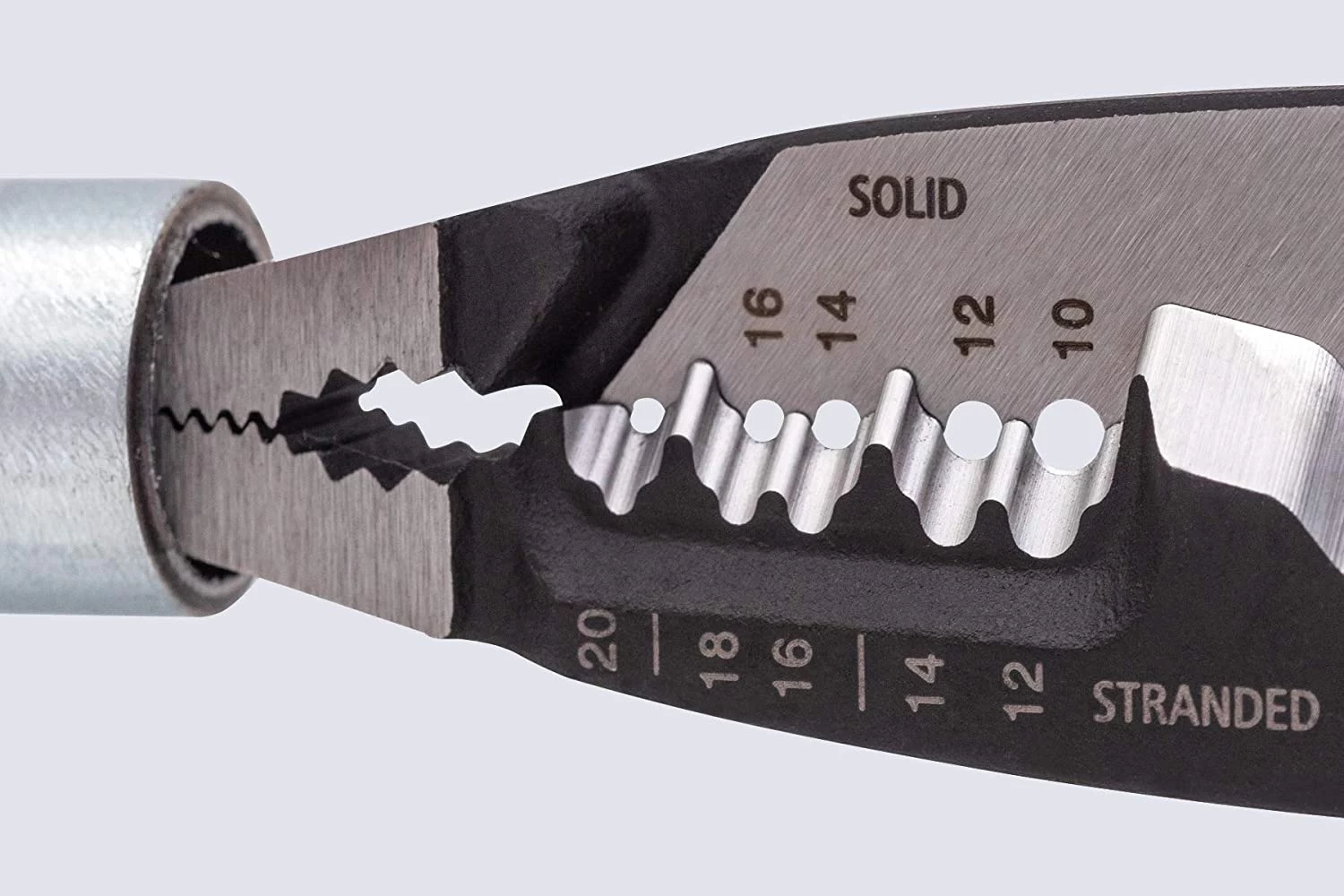 Knipex 13 71 8 American Style Electrician Multifunction Wire Stripper PVC Grip 200mm 7 Knipex 13 71 8 American Style Electrician Multifunction Wire Stripper PVC Grip 200mm - Image 5