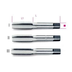 Beta 430 3 Pce. Coarse Pitch Hand Tap - 7M X 1mm