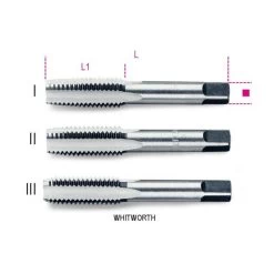 Beta 430ASW 3 Pce. Whitworth Thread Hand Tap - 3/8" BSW