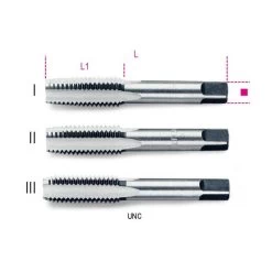 Beta 430ASC 3 Pce. UNC Thread Hand Tap - 1/4" UNC