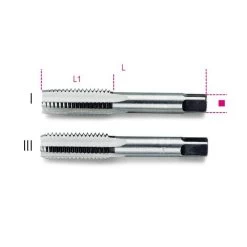 Beta 433 2 Pce. Fine Pitch Hand Tap - M22 X 1.5mm