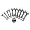 Britool Hallmark CXSMSET10 10 Piece Stubby Combination Spanner Set 10-19mm Short -Professional Hand Tool Store 130528