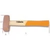 Beta 1385 Copper Head Club (Lump) Hammer Wooden Shaft 800g / 0.8kg -Professional Hand Tool Store 132913