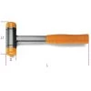 Beta 1392 Steel Shaft Interchangeable Plastic Face Dead-Blow Hammer 60mm -Professional Hand Tool Store 132933