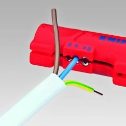 Knipex 16 64 125 SB Round &amp; Flat Cable Dismantling Stripping Tool 13mm -Professional Hand Tool Store 1664125SBH02D0