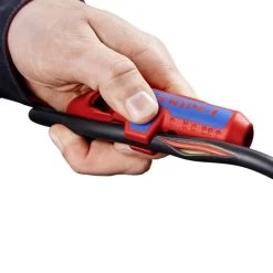 Knipex 16 95 02 SB ErgoStrip® Universal Stripping Tool - Left Handed 9 Knipex 16 95 02 SB ErgoStrip® Universal Stripping Tool - Left Handed -Professional Hand Tool Store 169502 2 1