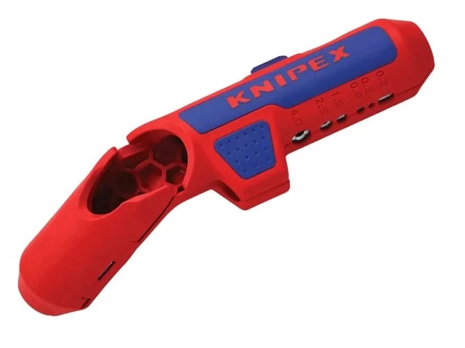 Knipex 16 95 02 SB ErgoStrip® Universal Stripping Tool - Left Handed 3 Knipex 16 95 02 SB ErgoStrip® Universal Stripping Tool - Left Handed