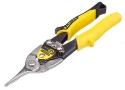 Stanley 2-14-563 FATMAX Aviation Compound Tin Snips Straight Cut 250mm