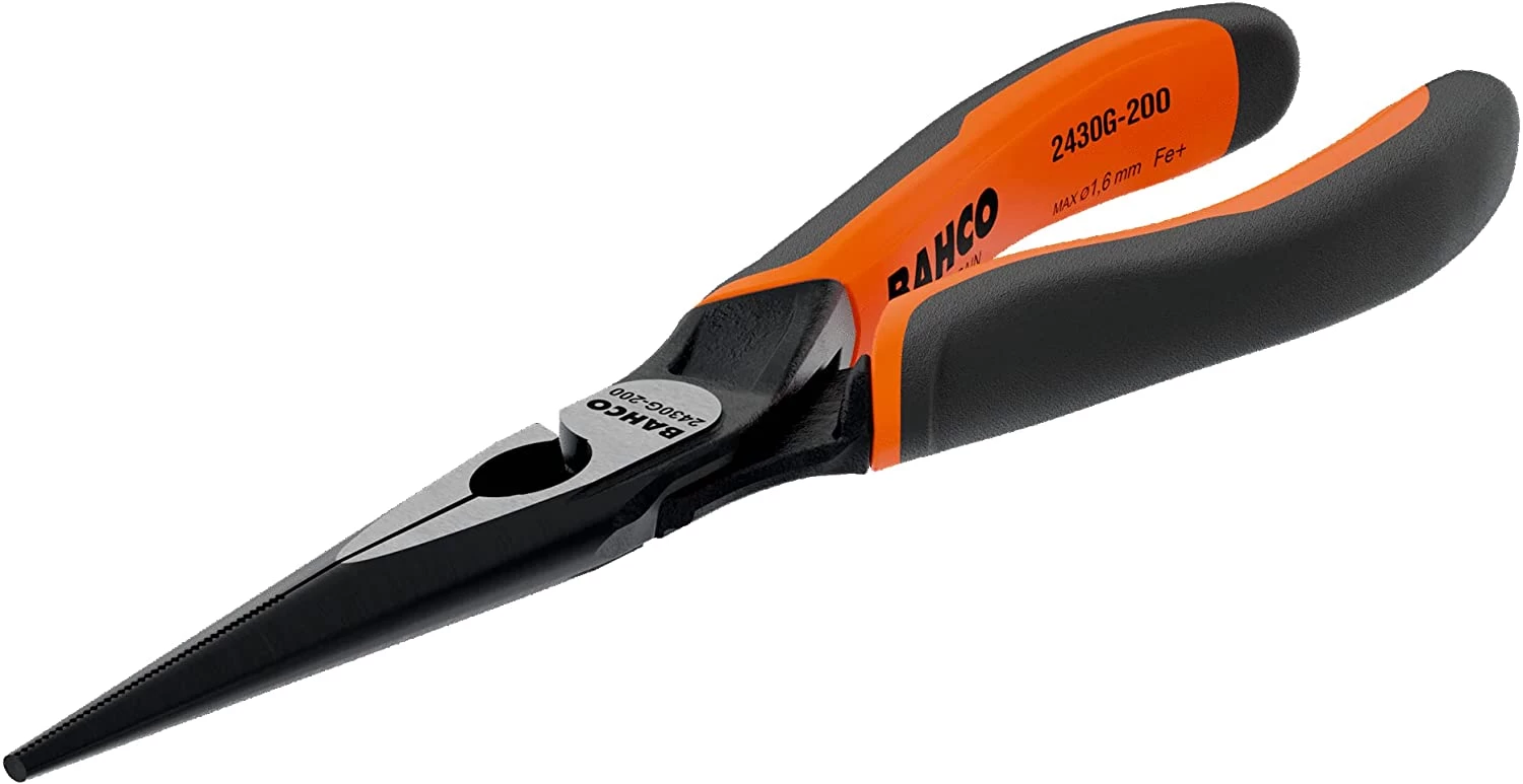 Bahco 2430G-200 ERGO Snipe Long Nose Pliers 200mm 3 Bahco 2430G-200 ERGO Snipe Long Nose Pliers 200mm