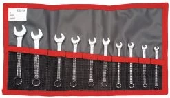 Facom 39.JU10T Short Imperial Combination Spanner Wrench Set 1/8-7/16 AF