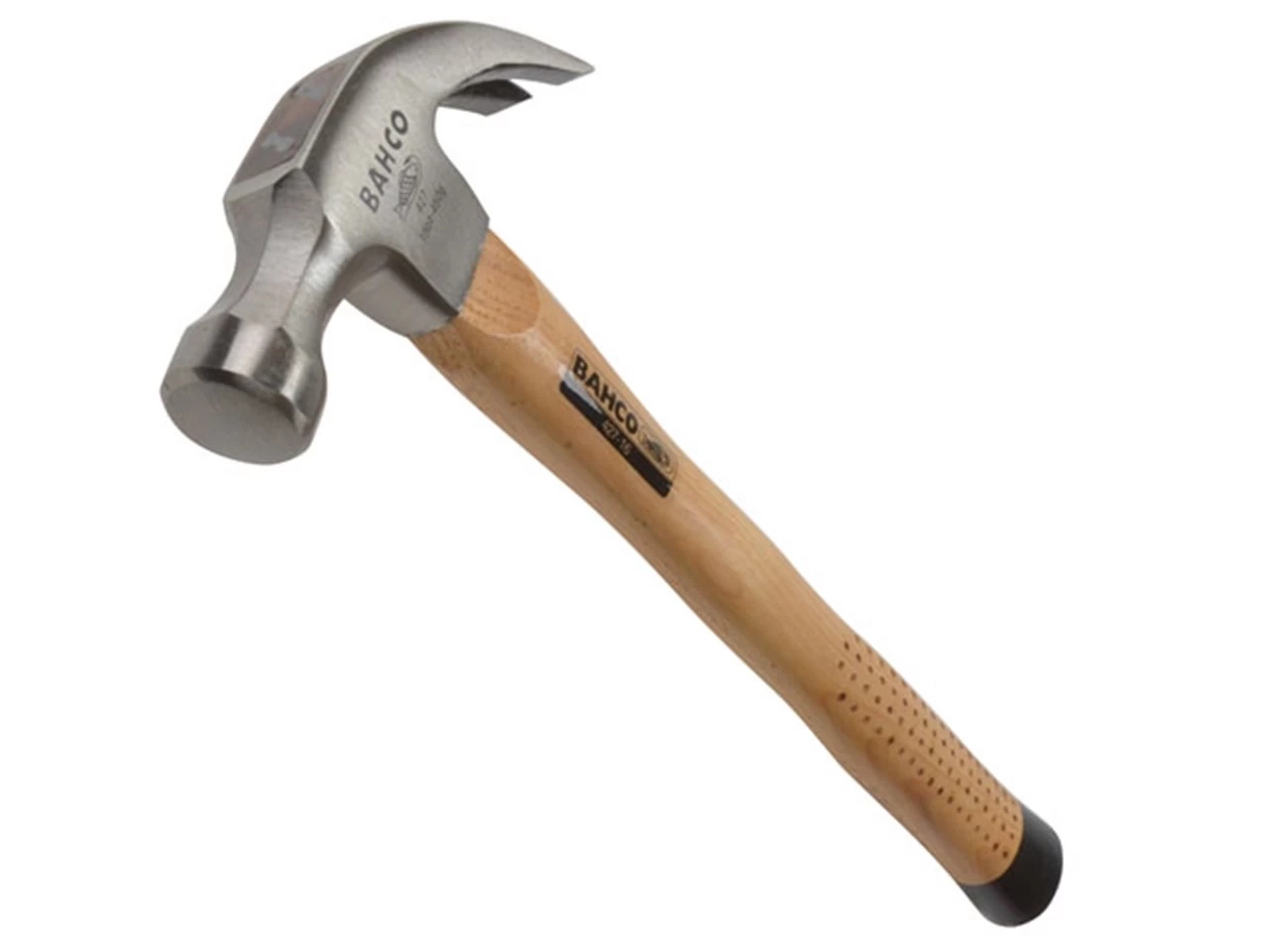 Bahco 427-16 Claw Hammer With Hickory Handle 16oz (450g) 3 Bahco 427-16 Claw Hammer With Hickory Handle 16oz (450g)