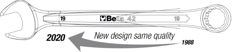 Beta 42N/SC9i 9 Piece Metric Combination Spanner Set Supplied In Storage Clip 8-19mm 7 Beta 42N/SC9i 9 Piece Metric Combination Spanner Set Supplied In Storage Clip 8-19mm - Image 5