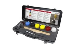 Wiha 44008 8 Piece Soft-Faced Hammer Set With Assorted Hammer Faces