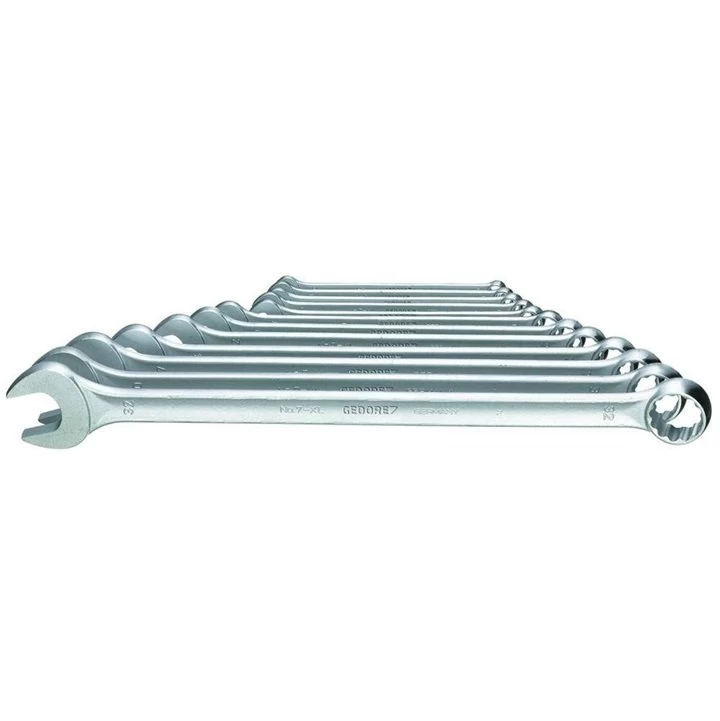 Gedore 7 XL-012 12 Piece Metric Extra Long Combination Spanner Wrench Set 10-32mm 3 Gedore 7 XL-012 12 Piece Metric Extra Long Combination Spanner Wrench Set 10-32mm