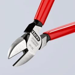Knipex 70 01 140 Diagonal Side Cutter Pliers (Snips) 140mm 7 Knipex 70 01 140 Diagonal Side Cutter Pliers (Snips) 140mm -Professional Hand Tool Store 7001140 02 HL A 00 scaled 1
