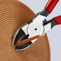 Knipex 72 11 160 45 Degree Diagonal Flush Cut Side Cutter Pliers 160mm -Professional Hand Tool Store 7211160 01 F A 01