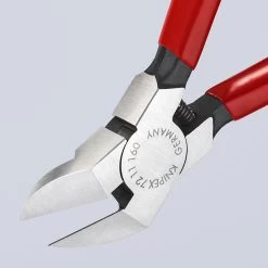 Knipex 72 11 160 45 Degree Diagonal Flush Cut Side Cutter Pliers 160mm -Professional Hand Tool Store 7211160 01 HL A 01