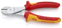 Knipex 74 06 180 VDE High Leverage Diagonal Side Cutter Pliers 180mm 7 Knipex 74 06 180 VDE High Leverage Diagonal Side Cutter Pliers 180mm -Professional Hand Tool Store 7406180 01 2