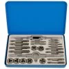 Gunson 23 Piece Whitworth Tap And Die Set 1/8"-1/2" BSW In A Metal Case -Professional Hand Tool Store 77123