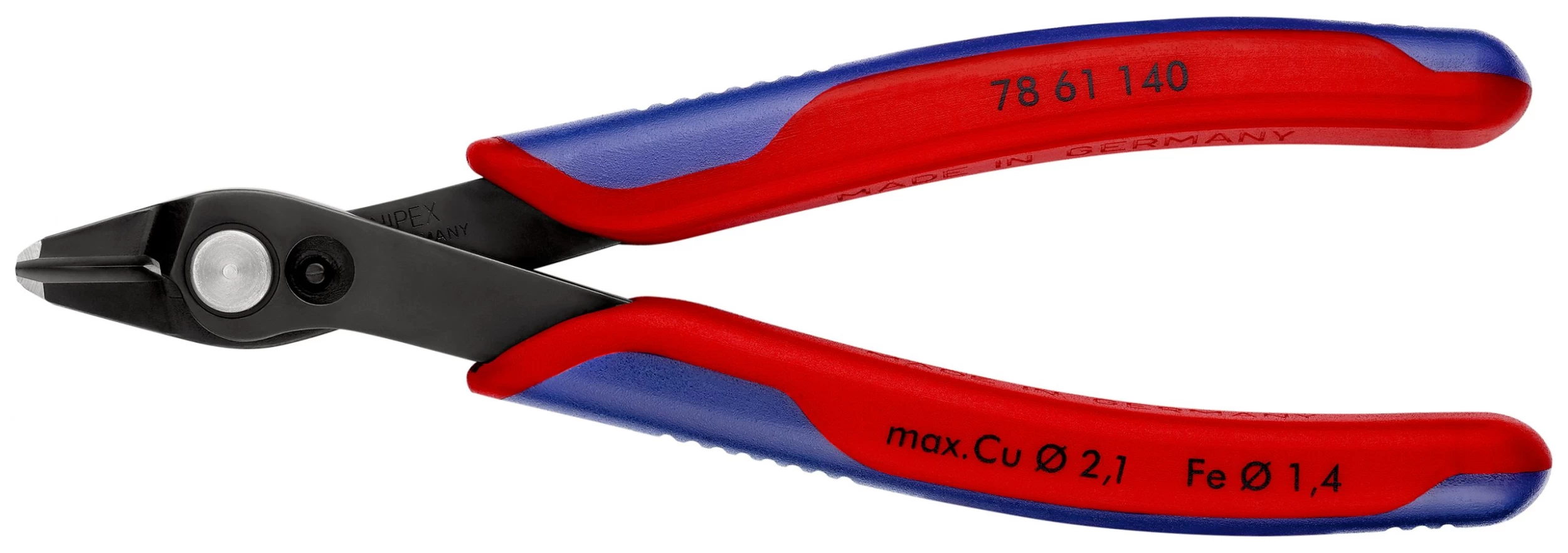 Knipex 78 61 140 Super Knips® XL Diagonal Flush Cut Electronic Side Cutter Pliers 140mm 3 Knipex 78 61 140 Super Knips® XL Diagonal Flush Cut Electronic Side Cutter Pliers 140mm
