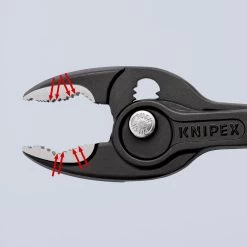 Knipex 82 02 200 TwinGrip Slip Joint Pliers With Multi-Component Grips 200mm -Professional Hand Tool Store 8202200 00 HL A 01