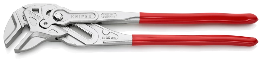 Knipex 86 03 400 Lock Button Waterpump Slip Joint Pliers Wrench PVC Grip 400mm (85mm Capacity) 3 Knipex 86 03 400 Lock Button Waterpump Slip Joint Pliers Wrench PVC Grip 400mm (85mm Capacity)