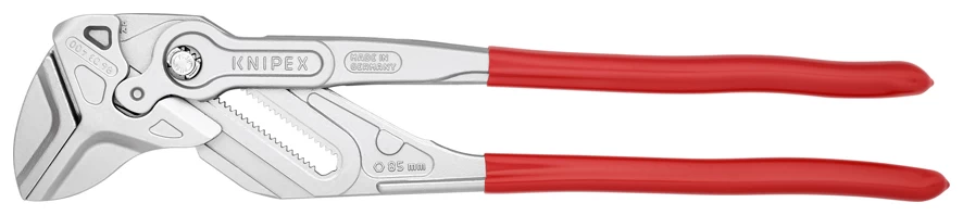 Knipex 86 03 400 Lock Button Waterpump Slip Joint Pliers Wrench PVC Grip 400mm (85mm Capacity) 4 Knipex 86 03 400 Lock Button Waterpump Slip Joint Pliers Wrench PVC Grip 400mm (85mm Capacity) - Image 2