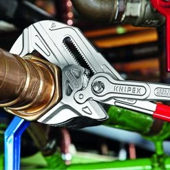 Knipex 86 03 400 Lock Button Waterpump Slip Joint Pliers Wrench PVC Grip 400mm (85mm Capacity) 13 Knipex 86 03 400 Lock Button Waterpump Slip Joint Pliers Wrench PVC Grip 400mm (85mm Capacity) -Professional Hand Tool Store 8603400H69D0