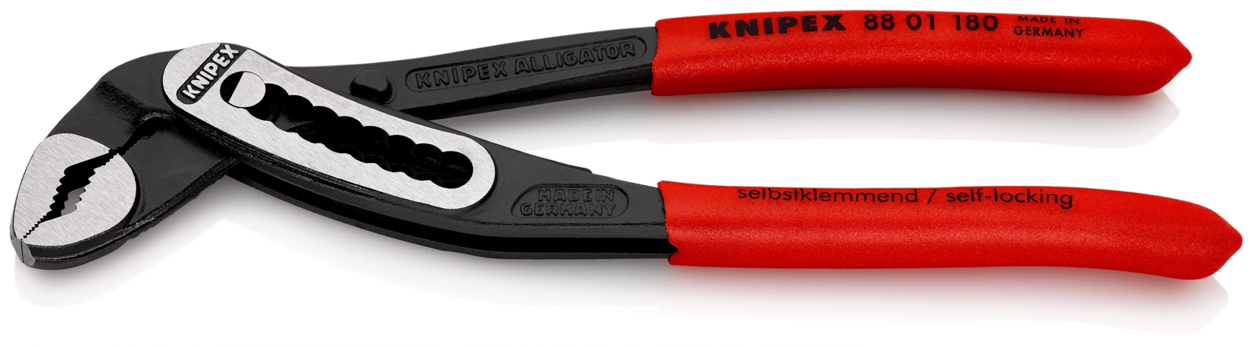 Knipex 88 01 180 Alligator® Self Locking Waterpump Pliers 180mm (36mm Capacity) 5 Knipex 88 01 180 Alligator® Self Locking Waterpump Pliers 180mm (36mm Capacity) - Image 3