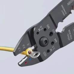 Knipex 97 21 215 Crimping Pliers For Insulated Terminals &amp; Plug Connectors -Professional Hand Tool Store 9721215 01 F A 01