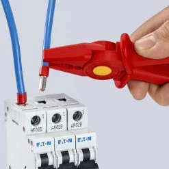 Knipex 98 62 01 VDE Fully Insulated Flat Nose Pliers 180mm -Professional Hand Tool Store 986201 01 F A 05