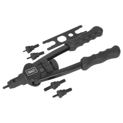 Sealey AK3984 Short-Arm/Compact Threaded Nut Riveter / Setting Tool (Gun)