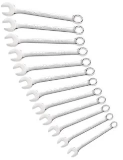Expert By Facom E113242 12 Piece Imperial Combination Spanner Wrench Set 1/4''-15/16'' AF