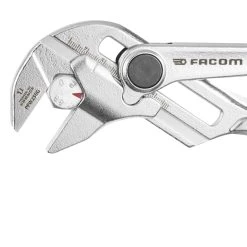 Facom PWF250G Push Button Waterpump Slip Joint Pliers Wrench PVC Grip 250mm -Professional Hand Tool Store PWF250G F4 A