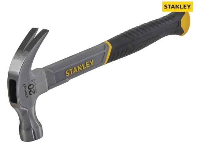 Stanley STHT0-51310 Curved Claw Hammer Fibreglass Shaft 570g / 20oz 4 Stanley STHT0-51310 Curved Claw Hammer Fibreglass Shaft 570g / 20oz - Image 2