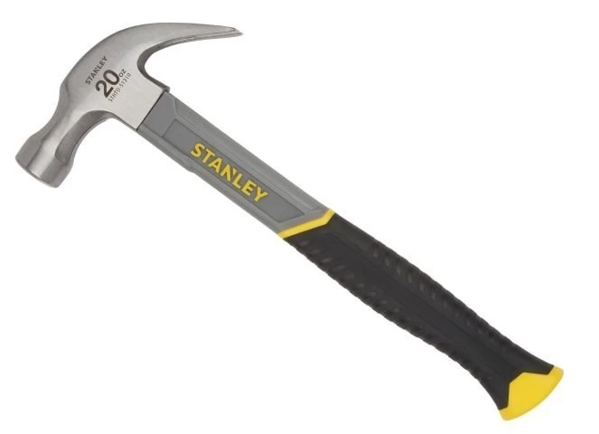 Stanley STHT0-51310 Curved Claw Hammer Fibreglass Shaft 570g / 20oz 3 Stanley STHT0-51310 Curved Claw Hammer Fibreglass Shaft 570g / 20oz