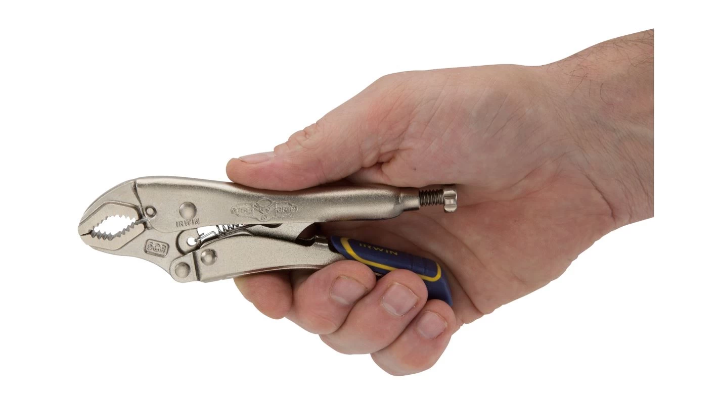 Irwin Vise-Grip 5CR Fast Release Curved Locking Jaw Pliers - 5" / 125mm 5 Irwin Vise-Grip 5CR Fast Release Curved Locking Jaw Pliers - 5" / 125mm - Image 3